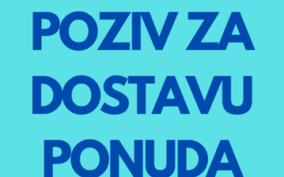 Objavljen poziv na dostavu ponuda